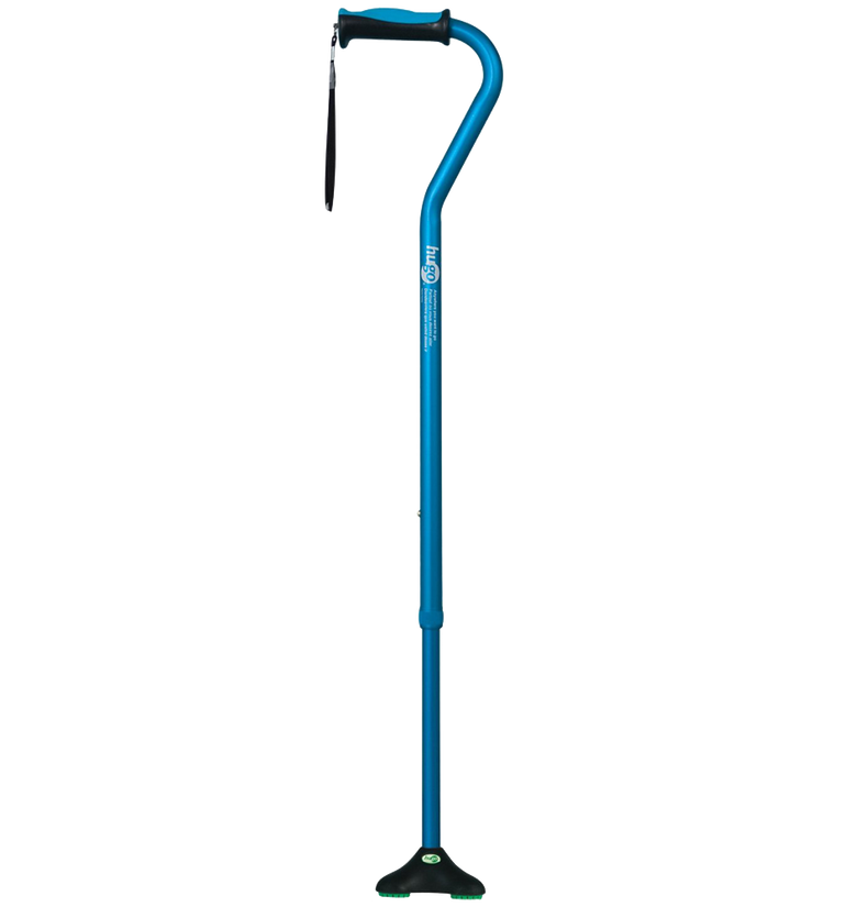 Hugo Mobility Quadpod Offset Cane with Ultra Stable Cane Tip