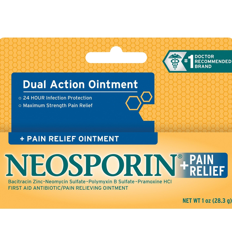 Neosporin First Aid Antibiotic Ointment Maximum Strength Pain Relief 1-Ounce