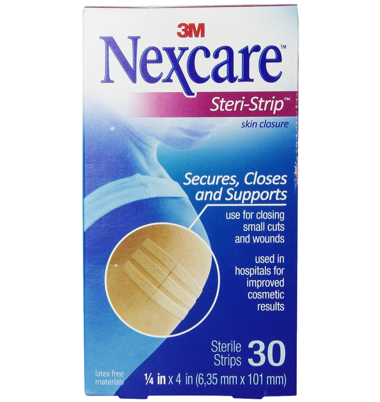 Nexcare Steri-Strip Skin Closure 1-4 X 4 Inches 30 Count